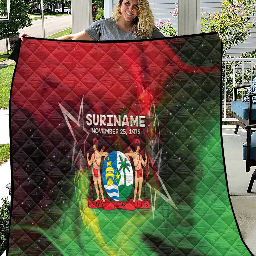 Suriname Independence Day Quilt Wan Switi Srefidensi Dey - Wonder Print Shop