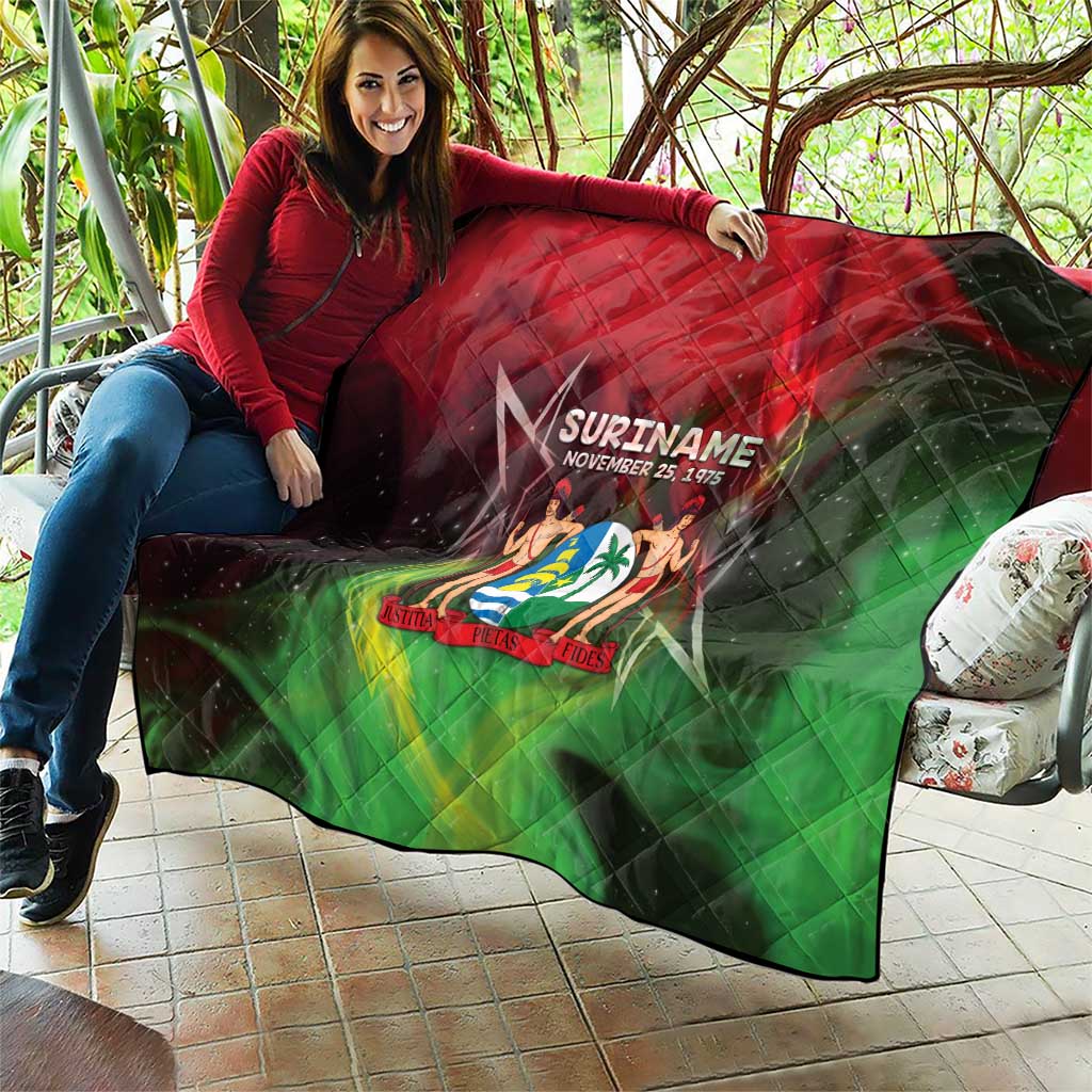 Suriname Independence Day Quilt Wan Switi Srefidensi Dey - Wonder Print Shop