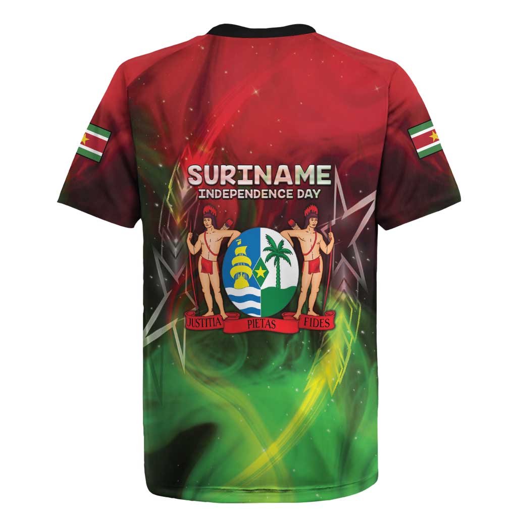 Suriname Independence Day Rugby Jersey Wan Switi Srefidensi Dey - Wonder Print Shop