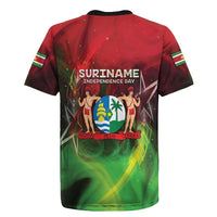 Suriname Independence Day Rugby Jersey Wan Switi Srefidensi Dey - Wonder Print Shop