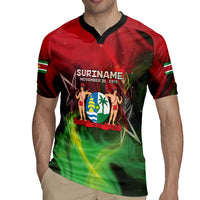 Suriname Independence Day Rugby Jersey Wan Switi Srefidensi Dey - Wonder Print Shop