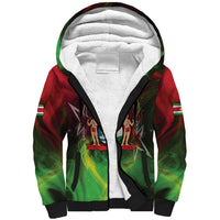 Suriname Independence Day Sherpa Hoodie Wan Switi Srefidensi Dey - Wonder Print Shop