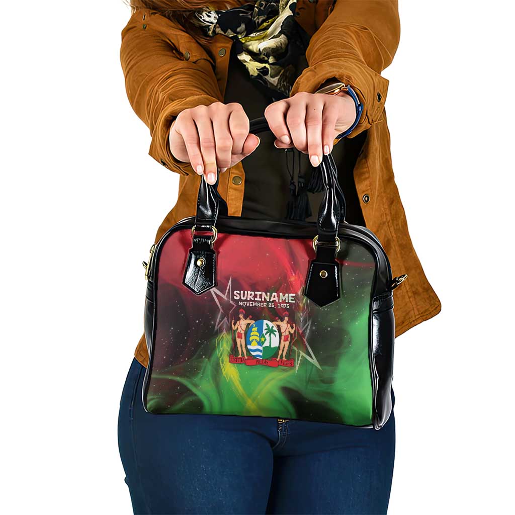Suriname Independence Day Shoulder Handbag Wan Switi Srefidensi Dey - Wonder Print Shop