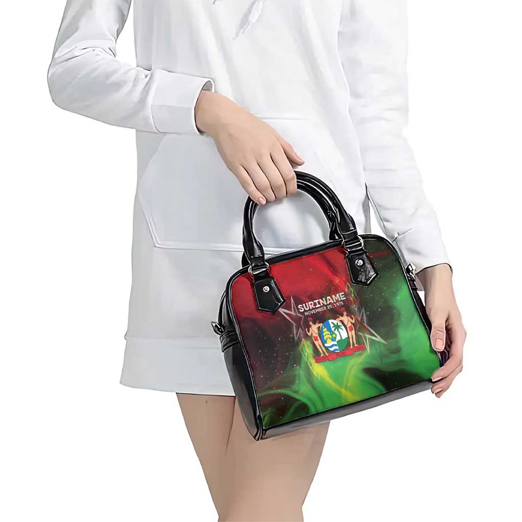 Suriname Independence Day Shoulder Handbag Wan Switi Srefidensi Dey - Wonder Print Shop