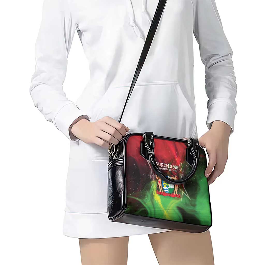 Suriname Independence Day Shoulder Handbag Wan Switi Srefidensi Dey - Wonder Print Shop