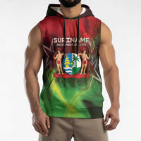 Suriname Independence Day Sleeveless Hoodie Wan Switi Srefidensi Dey - Wonder Print Shop