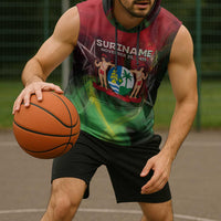 Suriname Independence Day Sleeveless Hoodie Wan Switi Srefidensi Dey - Wonder Print Shop