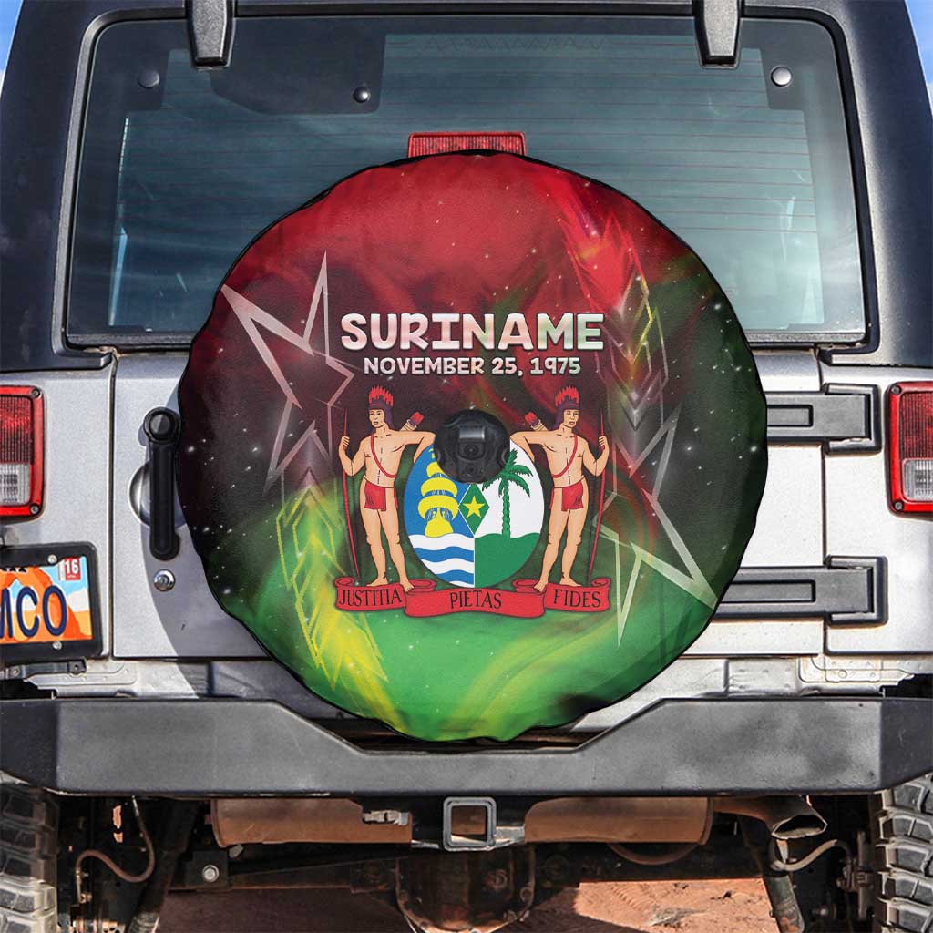 Suriname Independence Day Spare Tire Cover Wan Switi Srefidensi Dey - Wonder Print Shop
