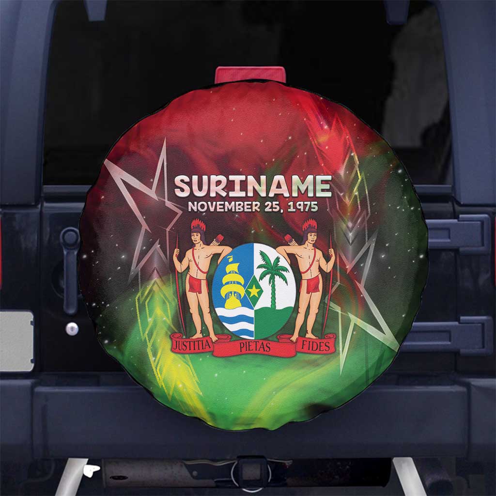 Suriname Independence Day Spare Tire Cover Wan Switi Srefidensi Dey - Wonder Print Shop