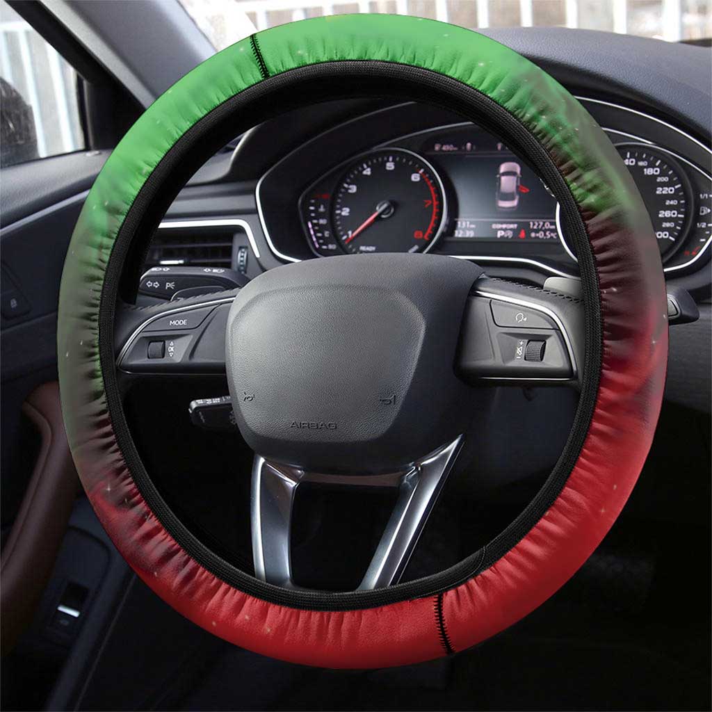 Suriname Independence Day Steering Wheel Cover Wan Switi Srefidensi Dey - Wonder Print Shop
