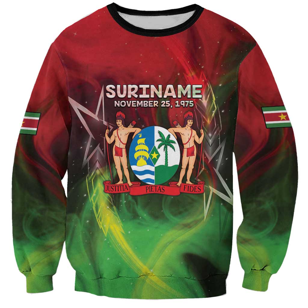 Suriname Independence Day Sweatshirt Wan Switi Srefidensi Dey - Wonder Print Shop