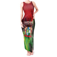 Suriname Independence Day Tank Maxi Dress Wan Switi Srefidensi Dey - Wonder Print Shop
