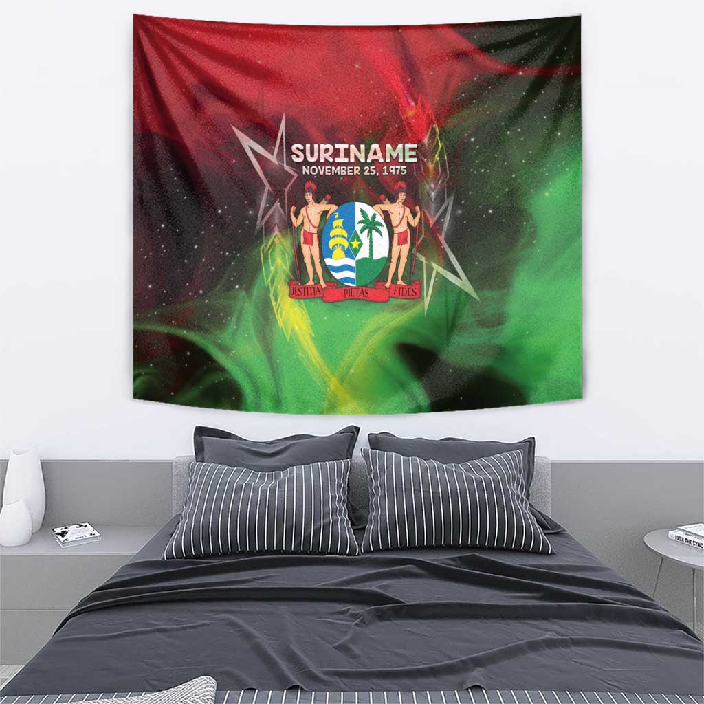Suriname Independence Day Tapestry Wan Switi Srefidensi Dey - Wonder Print Shop