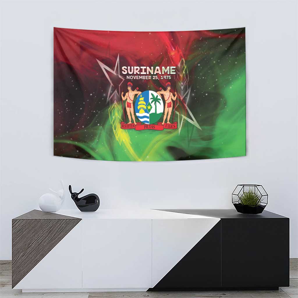 Suriname Independence Day Tapestry Wan Switi Srefidensi Dey - Wonder Print Shop
