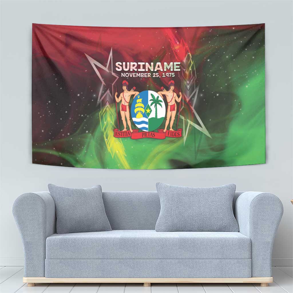 Suriname Independence Day Tapestry Wan Switi Srefidensi Dey - Wonder Print Shop