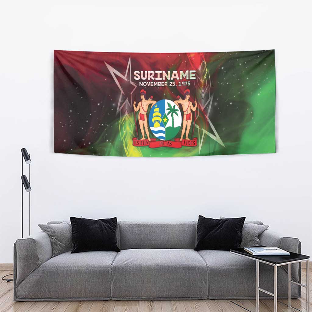 Suriname Independence Day Tapestry Wan Switi Srefidensi Dey - Wonder Print Shop