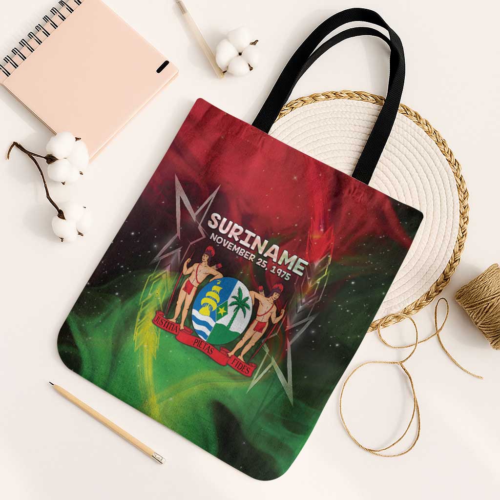 Suriname Independence Day Tote Bag Wan Switi Srefidensi Dey - Wonder Print Shop