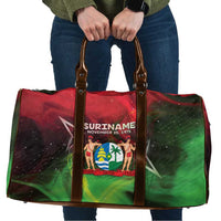 Suriname Independence Day Travel Bag Wan Switi Srefidensi Dey - Wonder Print Shop