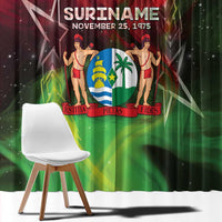 Suriname Independence Day Window Curtain Wan Switi Srefidensi Dey - Wonder Print Shop
