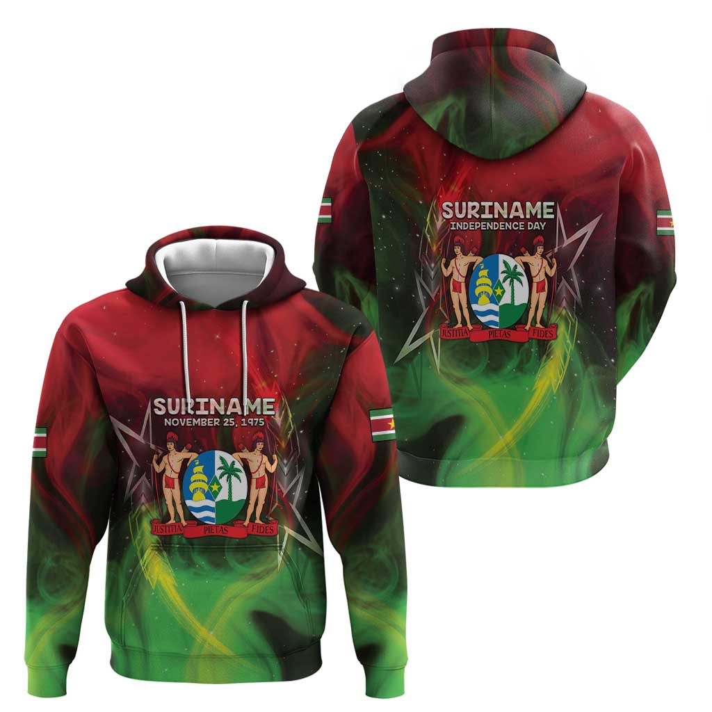 Suriname Independence Day Zip Hoodie Wan Switi Srefidensi Dey - Wonder Print Shop