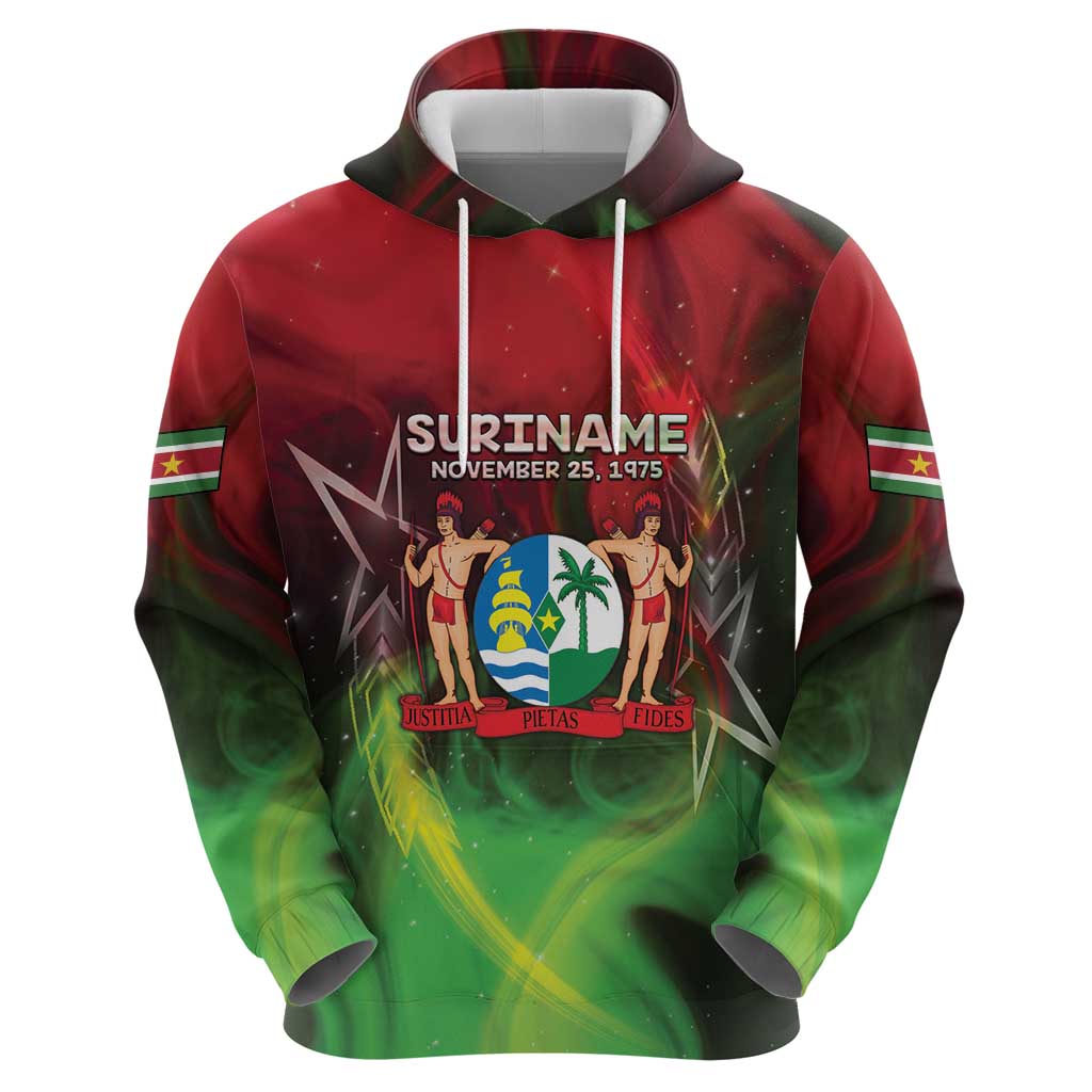 Suriname Independence Day Zip Hoodie Wan Switi Srefidensi Dey - Wonder Print Shop