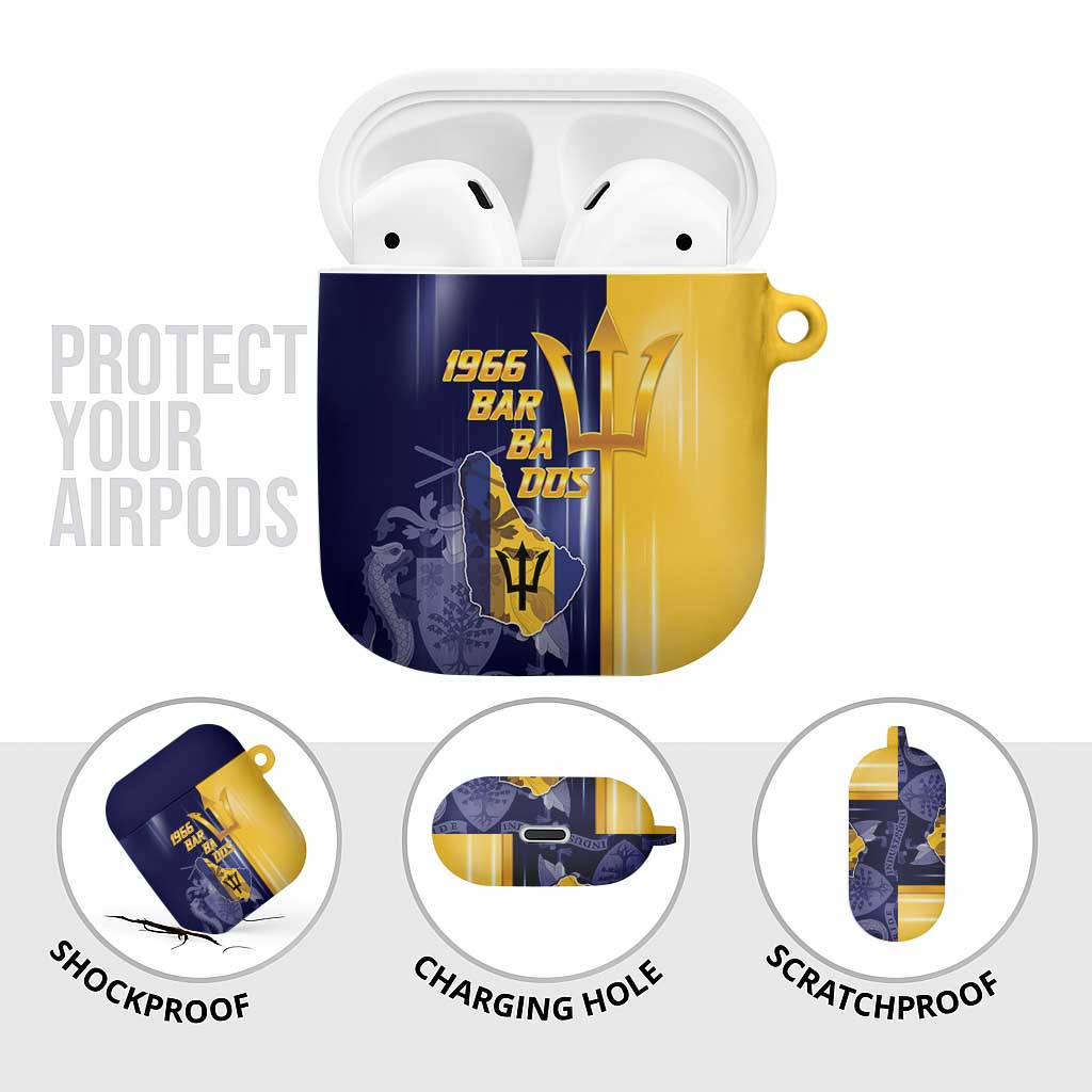 Barbados Independence Day AirPods Case Proud To Be Barbadian - Wonder Print Shop