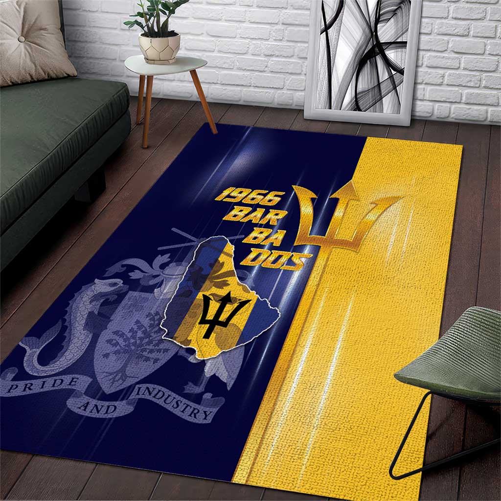 Barbados Independence Day Area Rug Proud To Be Barbadian - Wonder Print Shop