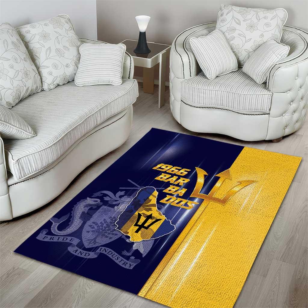 Barbados Independence Day Area Rug Proud To Be Barbadian - Wonder Print Shop