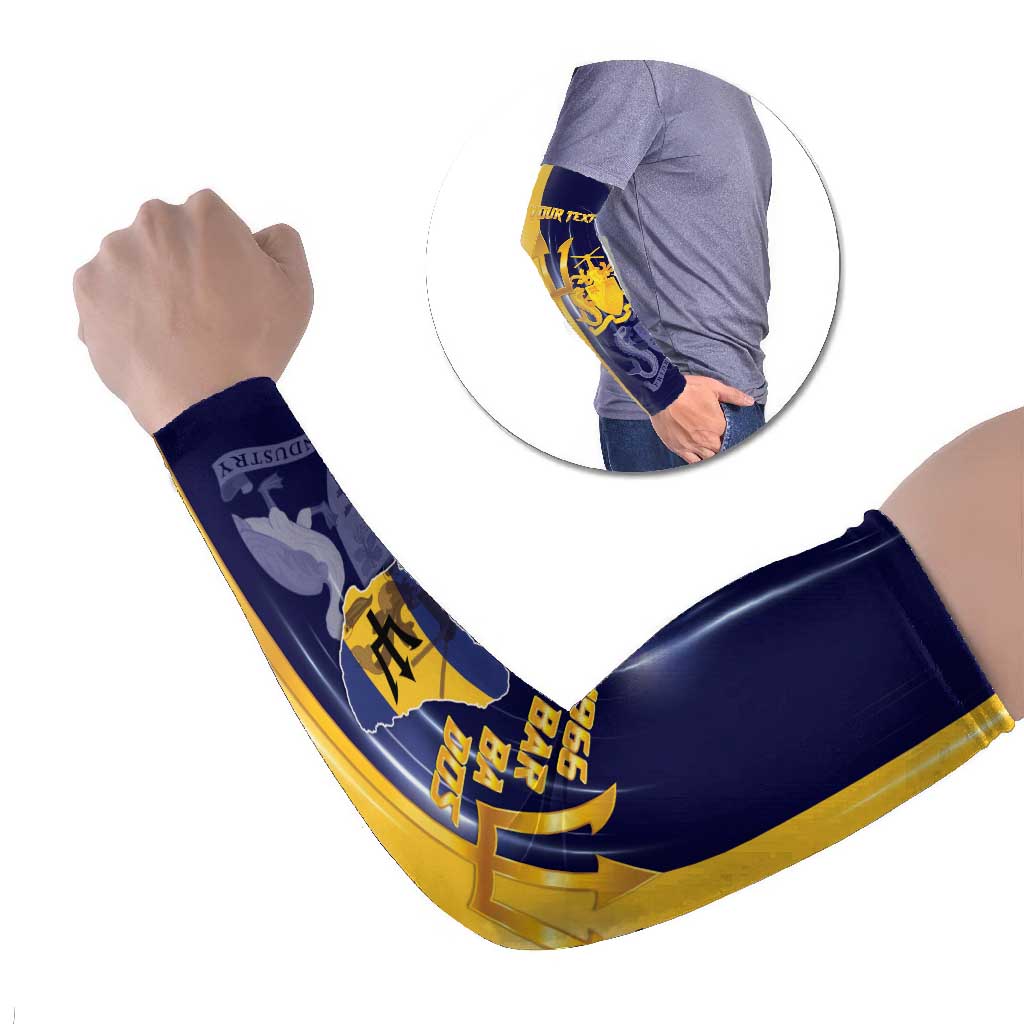 Barbados Independence Day Arm Sleeves Proud To Be Barbadian - Wonder Print Shop
