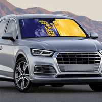 Barbados Independence Day Auto Sun Shade Proud To Be Barbadian - Wonder Print Shop