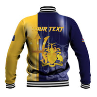 Barbados Independence Day Baseball Jacket Proud To Be Barbadian - Wonder Print Shop