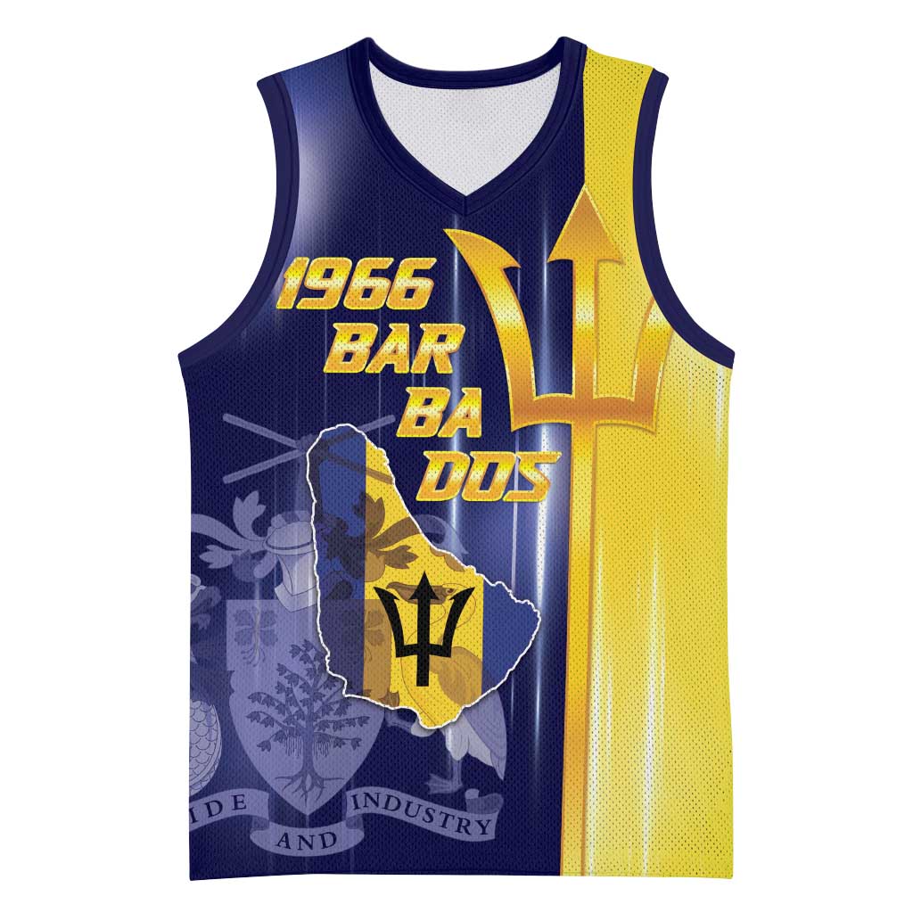 Barbados Independence Day Basketball Jersey Proud To Be Barbadian - Wonder Print Shop