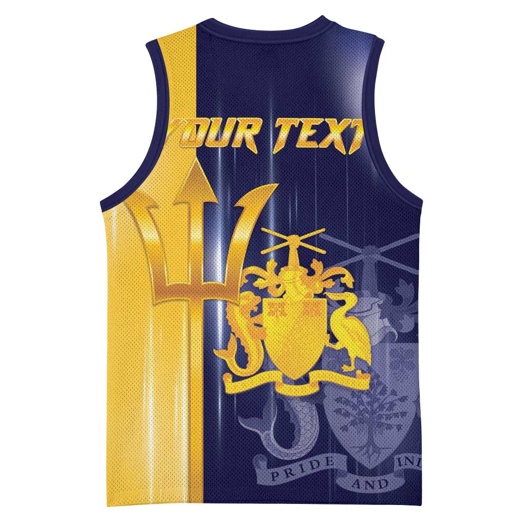 Barbados Independence Day Basketball Jersey Proud To Be Barbadian - Wonder Print Shop