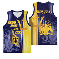 Barbados Independence Day Basketball Jersey Proud To Be Barbadian - Wonder Print Shop