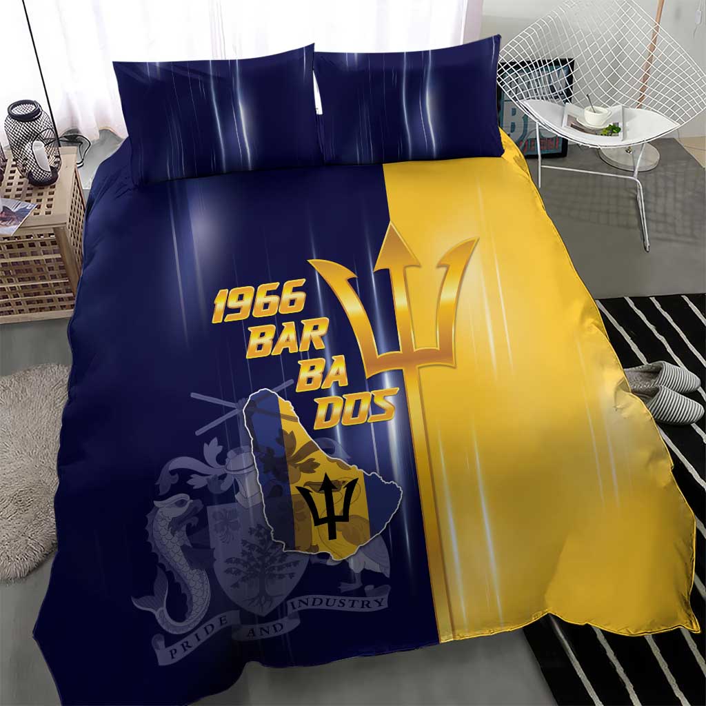 Barbados Independence Day Bedding Set Proud To Be Barbadian - Wonder Print Shop