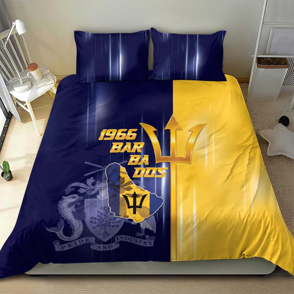 Barbados Independence Day Bedding Set Proud To Be Barbadian - Wonder Print Shop