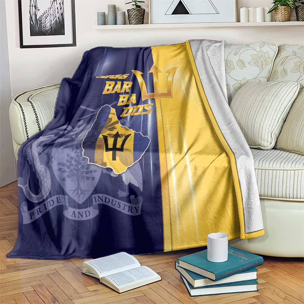 Barbados Independence Day Blanket Proud To Be Barbadian - Wonder Print Shop