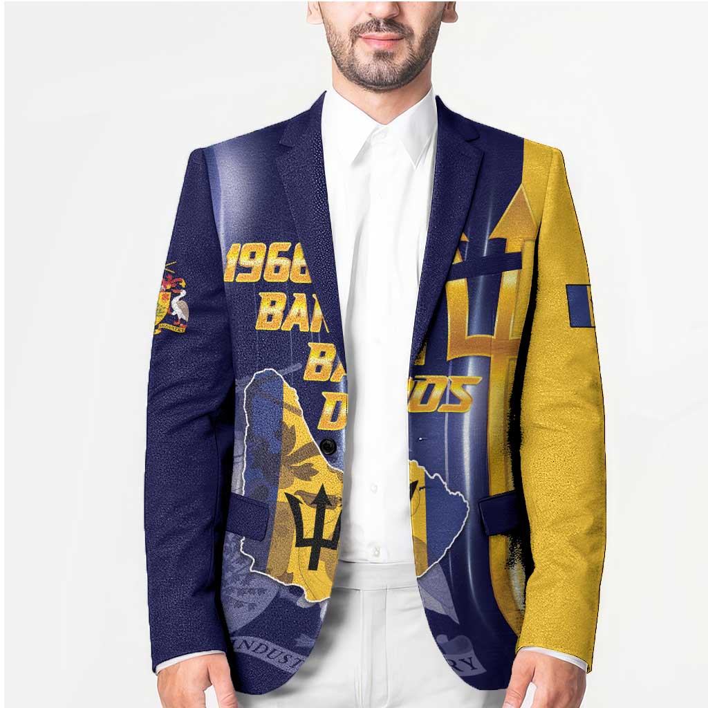 Barbados Independence Day Blazer Proud To Be Barbadian - Wonder Print Shop