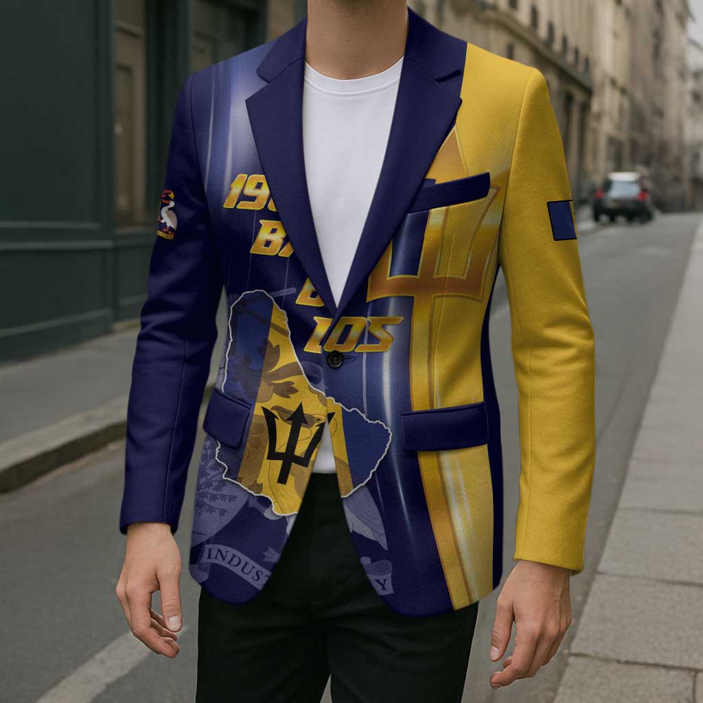 Barbados Independence Day Blazer Proud To Be Barbadian - Wonder Print Shop