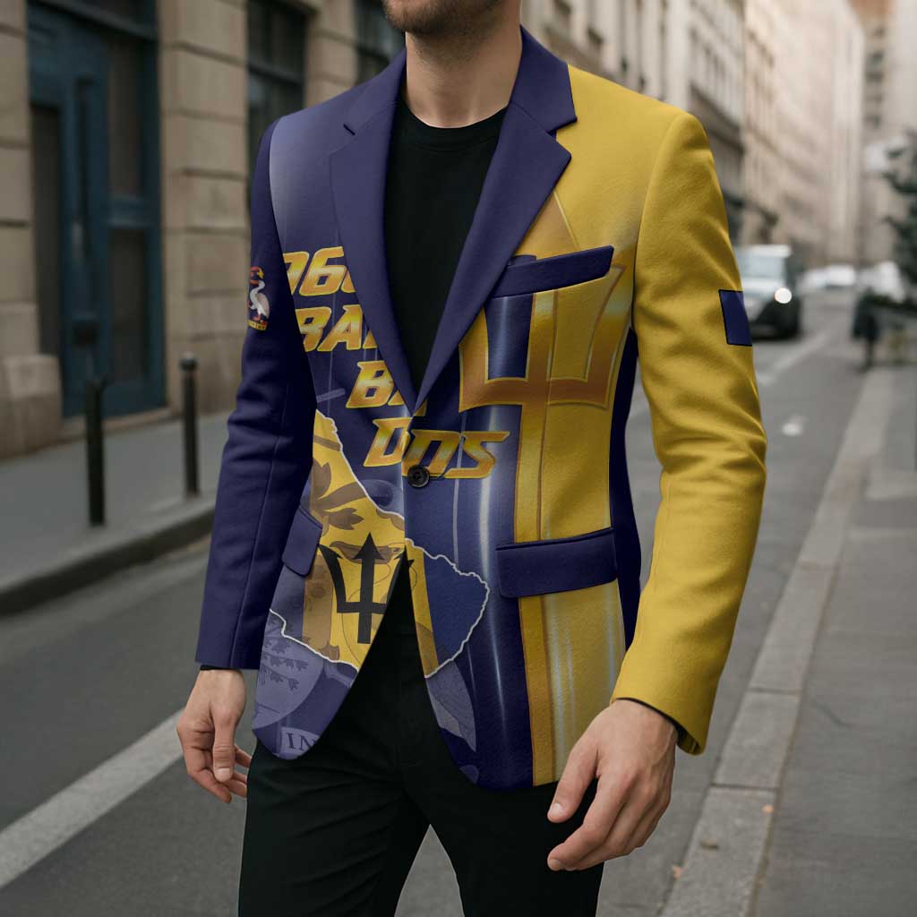 Barbados Independence Day Blazer Proud To Be Barbadian - Wonder Print Shop