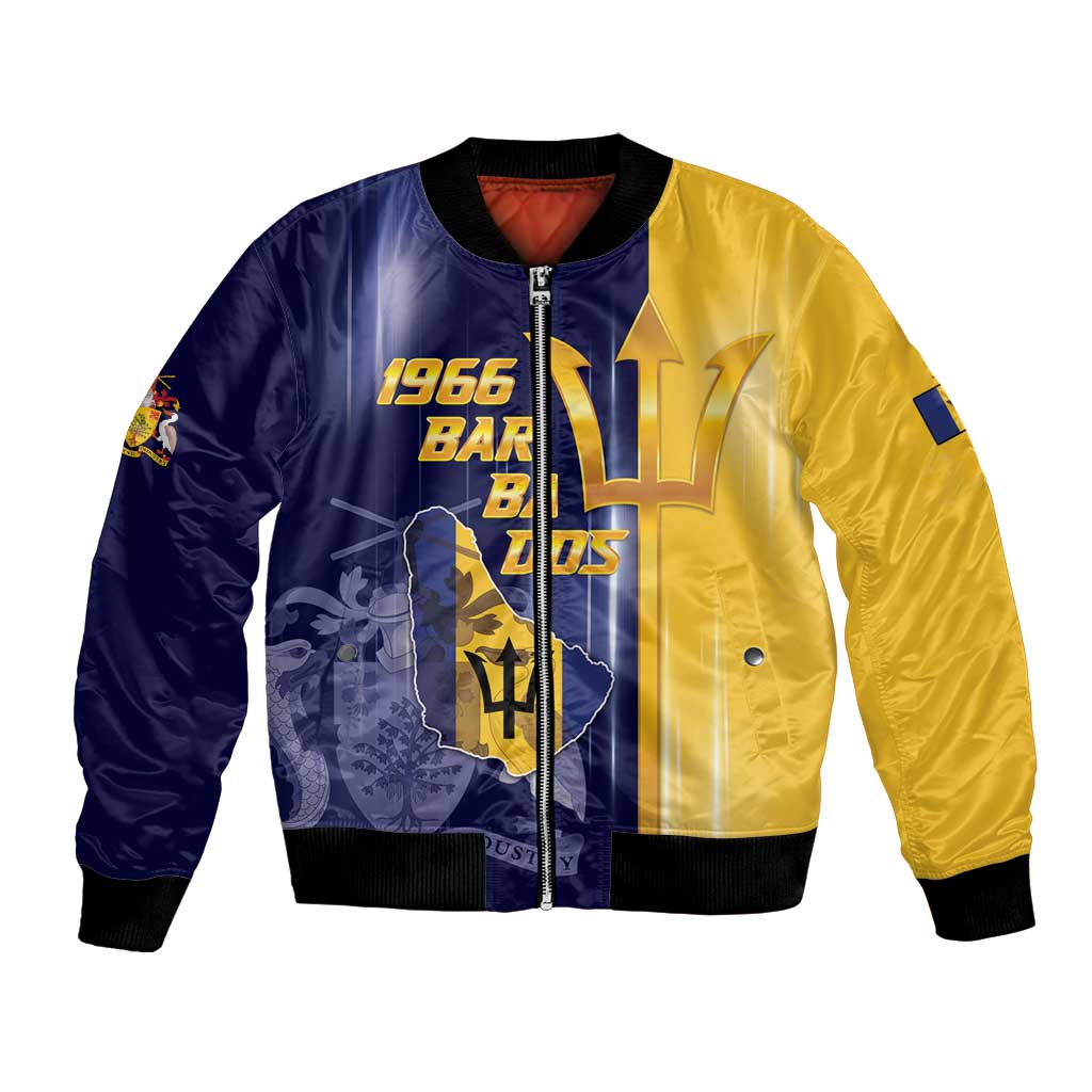 Barbados Independence Day Bomber Jacket Proud To Be Barbadian - Wonder Print Shop