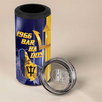 Barbados Independence Day 4 in 1 Can Cooler Tumbler Proud To Be Barbadian - Wonder Print Shop