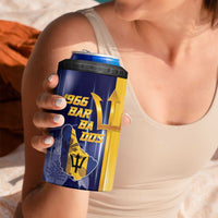 Barbados Independence Day 4 in 1 Can Cooler Tumbler Proud To Be Barbadian - Wonder Print Shop