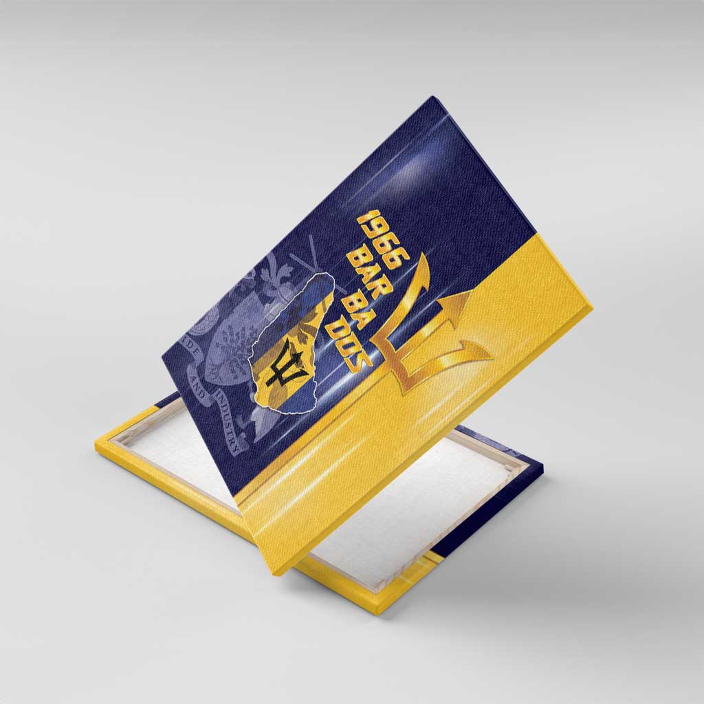Barbados Independence Day Canvas Wall Art Proud To Be Barbadian - Wonder Print Shop