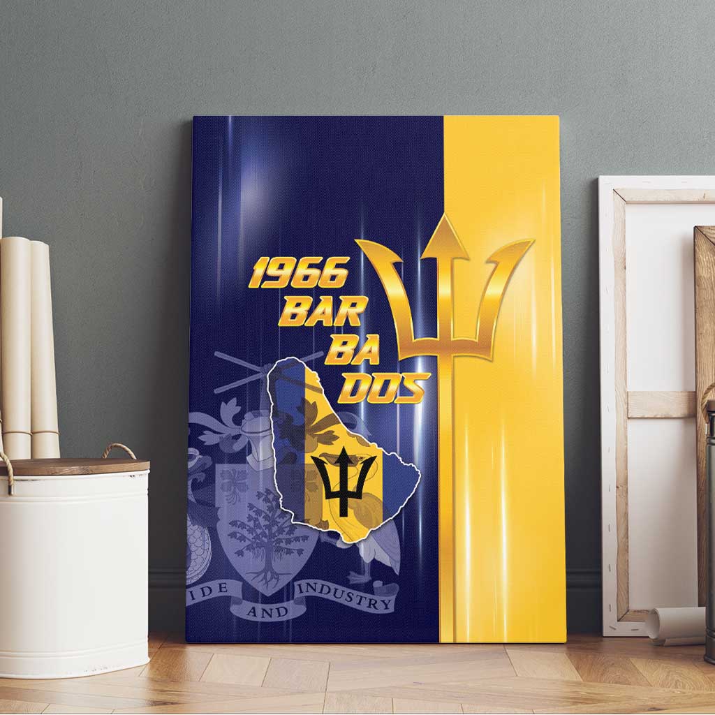 Barbados Independence Day Canvas Wall Art Proud To Be Barbadian - Wonder Print Shop