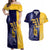 Barbados Independence Day Couples Matching Off Shoulder Maxi Dress and Hawaiian Shirt Proud To Be Barbadian - Wonder Print Shop