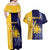 Barbados Independence Day Couples Matching Off Shoulder Maxi Dress and Hawaiian Shirt Proud To Be Barbadian - Wonder Print Shop