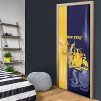 Barbados Independence Day Door Cover Proud To Be Barbadian - Wonder Print Shop