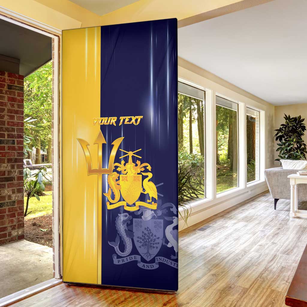 Barbados Independence Day Door Cover Proud To Be Barbadian - Wonder Print Shop
