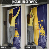 Barbados Independence Day Door Cover Proud To Be Barbadian - Wonder Print Shop